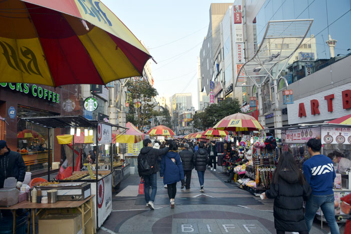 BIFF Square street stall food