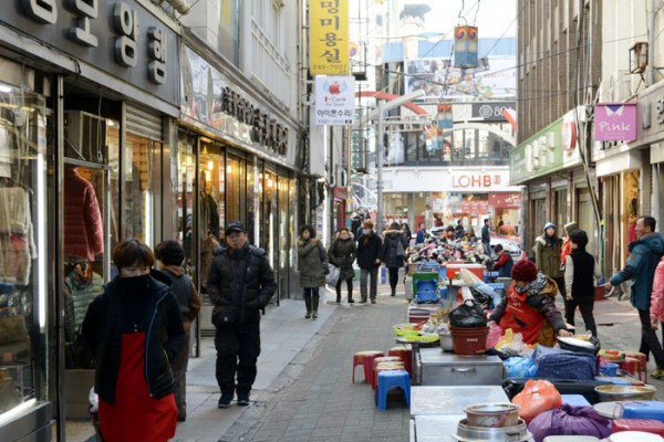 Gukje Market Food Alley