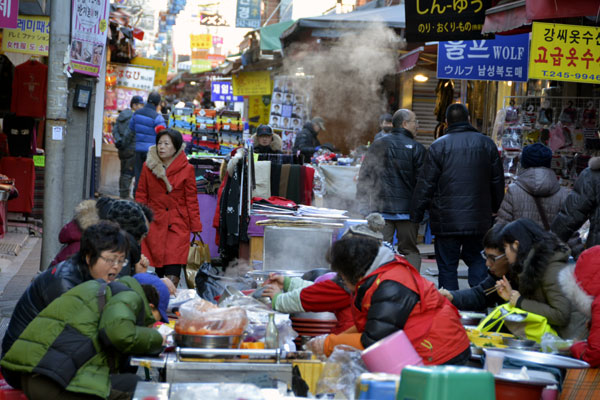 Gukje Market Food Alley