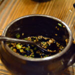 Tofu stone pot bibimbap at Gukje Market.