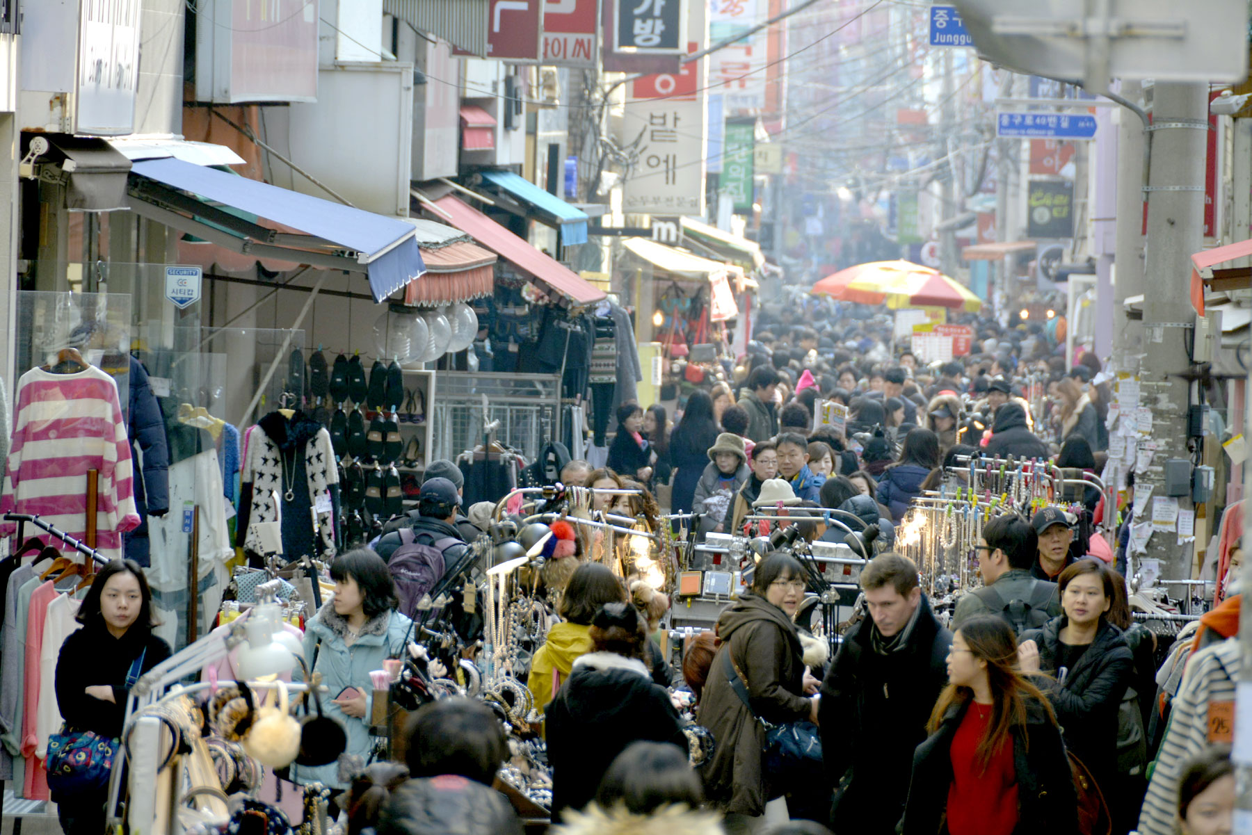 Jungang-dong Webfoot octopus Alley