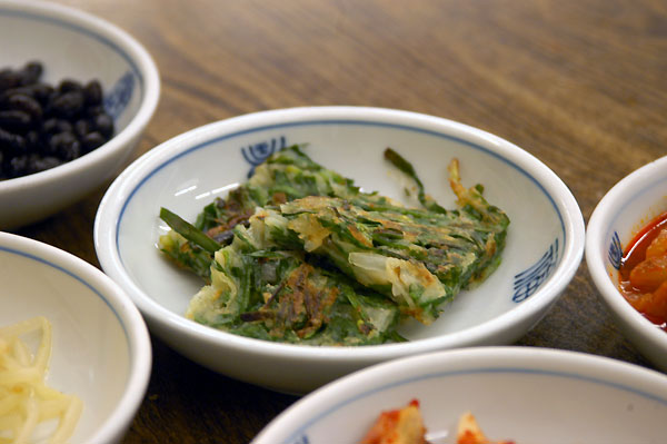 釜山南浦洞の石焼飯定食