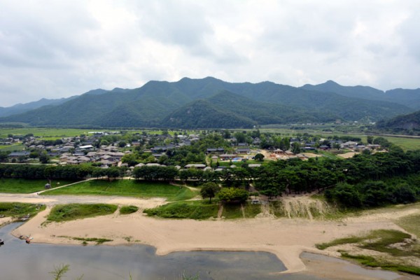 안동하회마을 부용대 입구