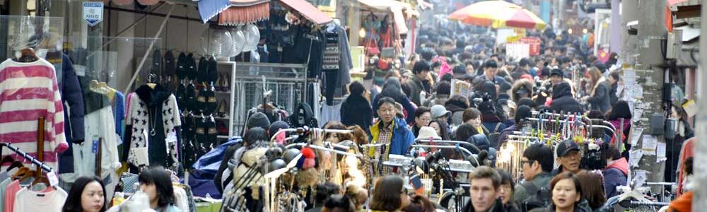 国際市場の屋台通り