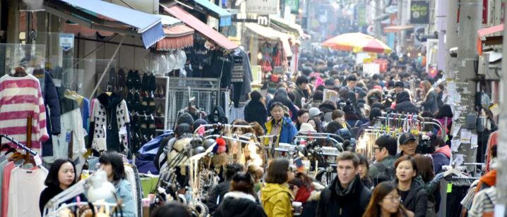 国際市場の屋台通り