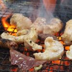 南浦洞のホルモン焼き路地