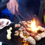 南浦洞のホルモン焼き路地