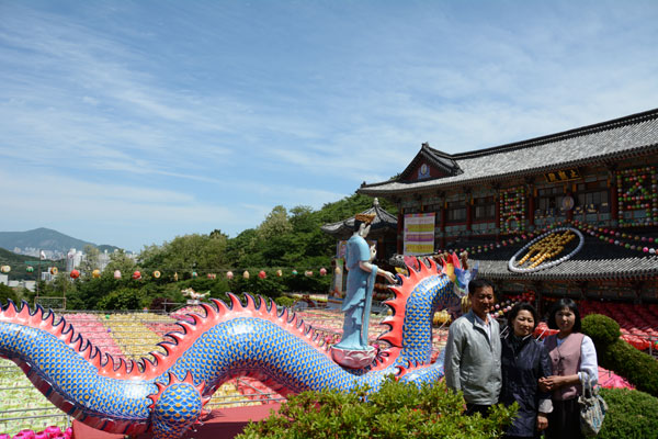 釜山西面にある三光寺