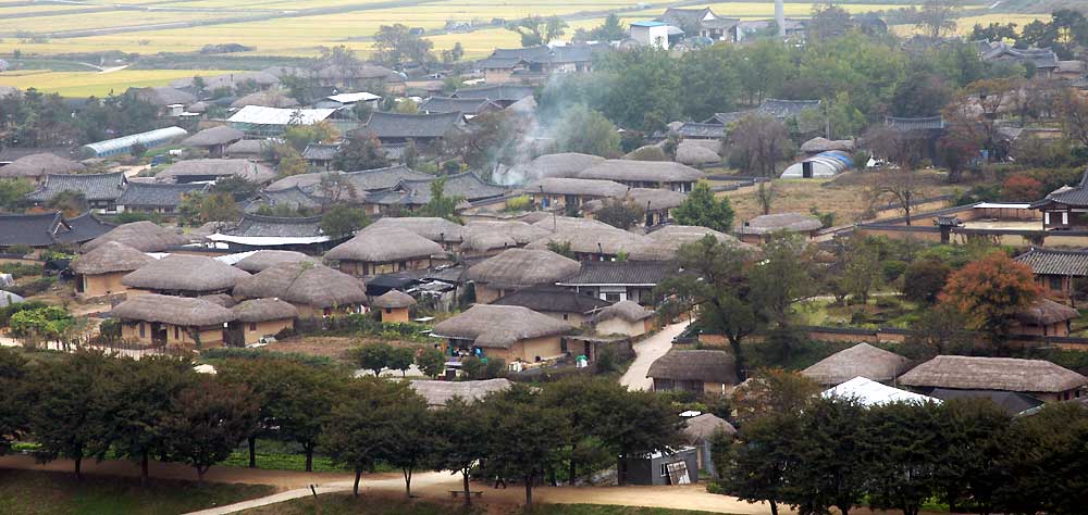 安東河回村