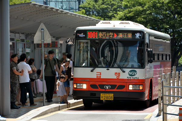 釜山1000番急行バス