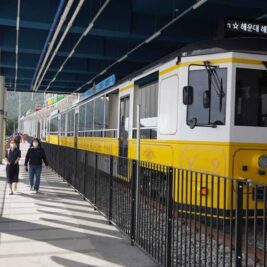 海雲台ブルーラインパーク 青沙浦停車場　